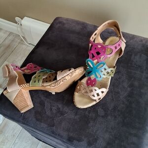 Colorful L'Artiste Sandals